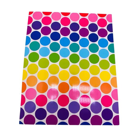 Lisa Frank Queen of Color NOS 2 pocket School Folders Portfolio - Picture 13 of 15